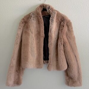 Trouvé Faux Fur Coat